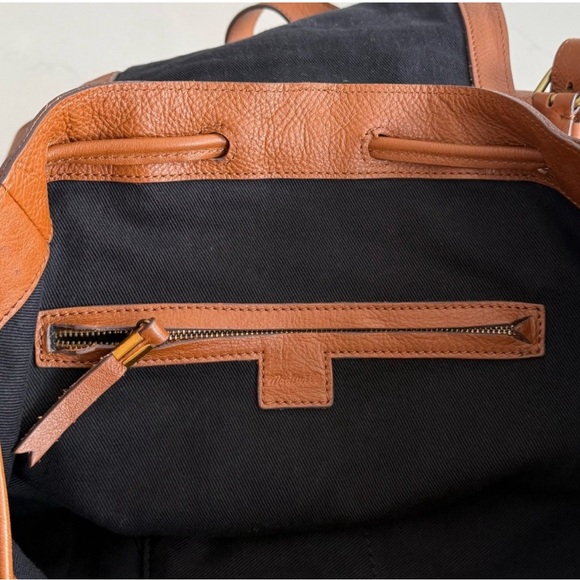 Madewell leather Transport Rucksack - Picture 4 of 7